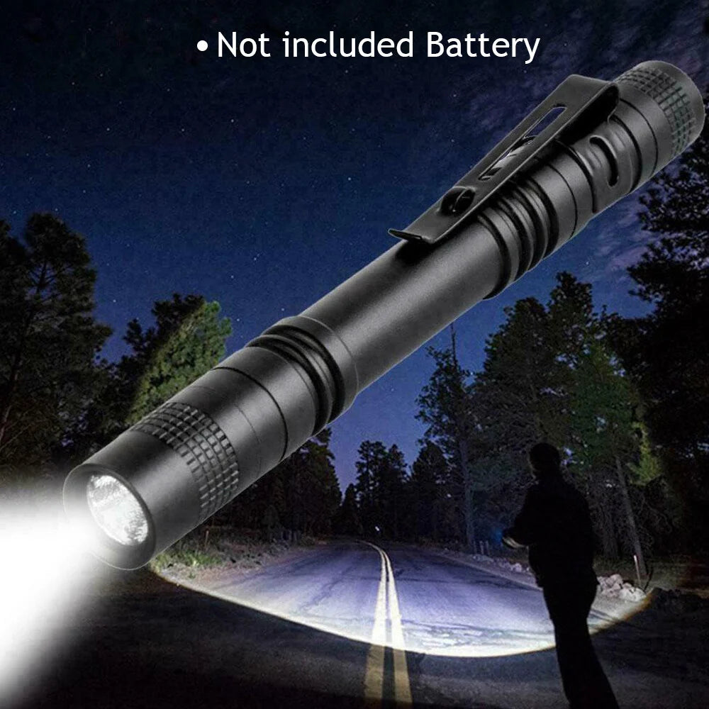 Tactical Flashlight Small LED Torch Light Mini Super Bright Penlight Work Light