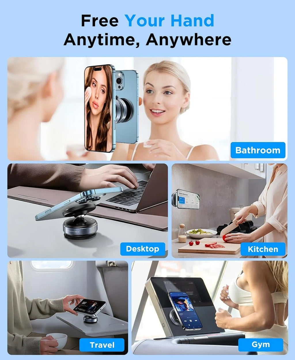Magnetic Suction Car Phone Mount