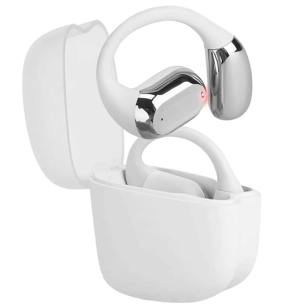 Open-Ear Earbuds with Display Case