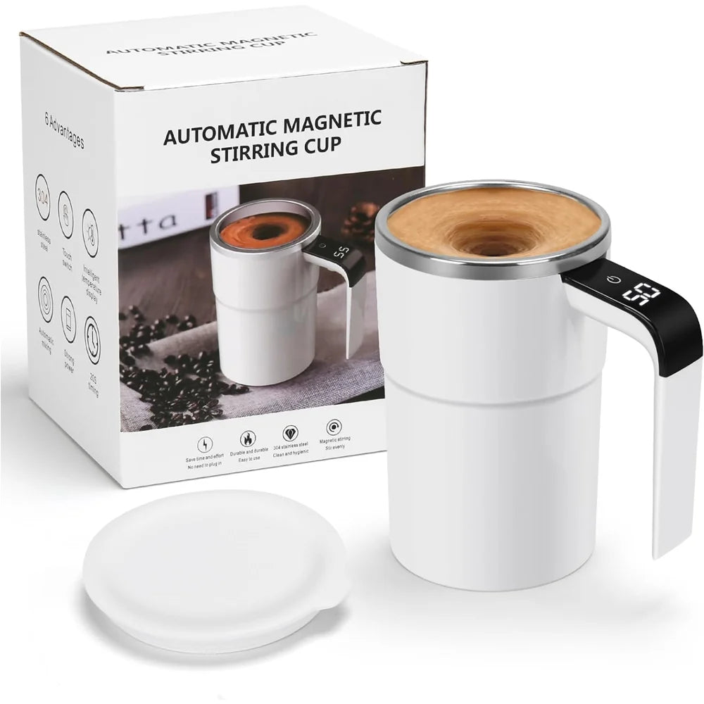 Self-Stirring Mug with Temperature Display