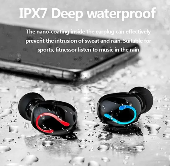 Mini Wireless Earbuds, IPX7 Waterproof