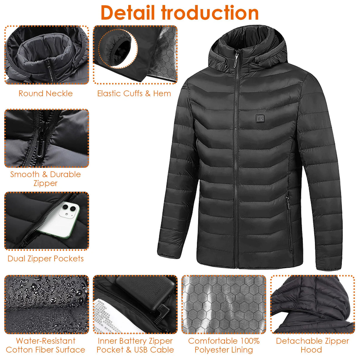 Heated Winter Jacket