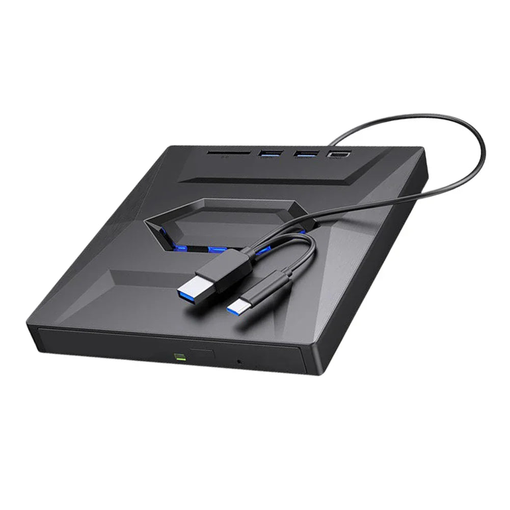 External CD DVD Drive USB 3.0 Writer Burner Player for PC Laptop Windows 11 10
