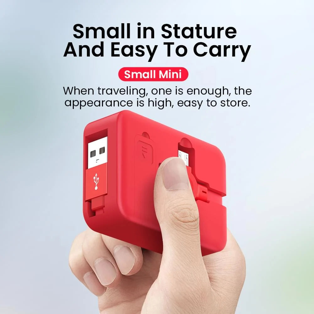 4-In-1 Retractable Charging Cable